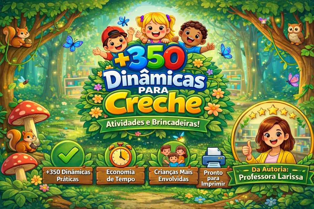 +350 Dinâmicas para Creche - Pacote Premium