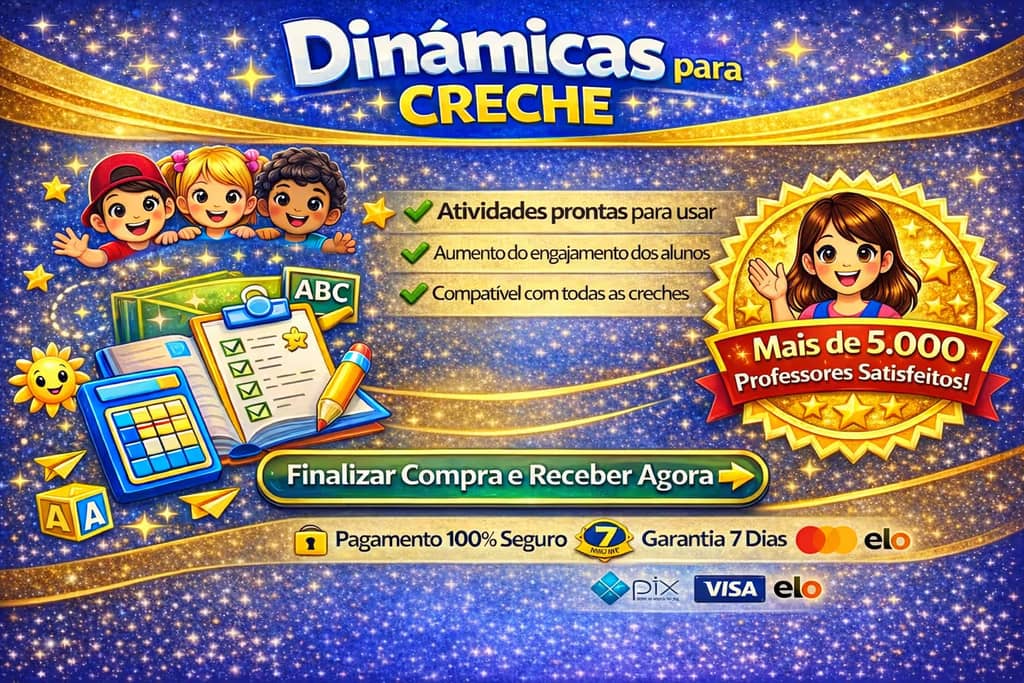 150 Dinâmicas para Creche